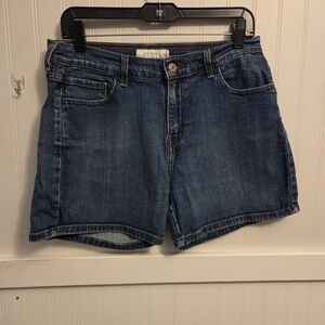 Levi's Women's Dark Blue Denim Jean Shorts Size 10